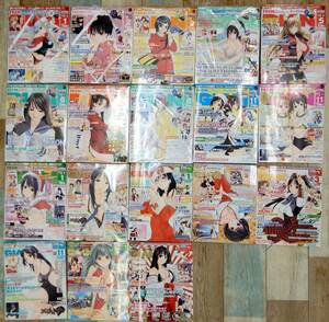 未読9冊/w-1526/TECH GIAN 2008~2013 18冊/DVD未開封 付録ほぼ揃/テックジャイアン/美少女ゲーム パソコンゲーム PCゲーム雑誌