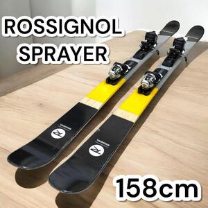 ロシニョール SPRAYER 158cm スキー板 ROSSIGNOL スプレイヤー　カービング　基礎スキー　初心者　メンズ　レディース