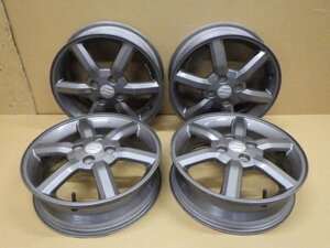 【岩手 盛岡発】中古 純正 スズキ KEI WORKS ワークス HN22S ホイール 15インチ 4本 15ｘ4.5J 4穴 100 +50 傷有 ＜個人あて発送不可商品＞