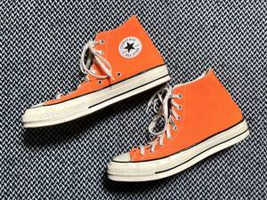 Converse All Star Chuck 70 CT 70 コンバース オレンジ ハイカット US9 27.5cm