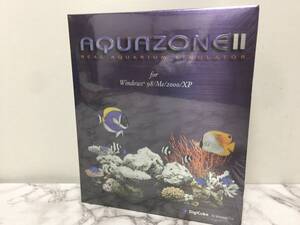 DigiCube　AQUAZONEⅡ　アクアゾーン　パソコン用　シミュレーションソフト　未開封　　　　A6