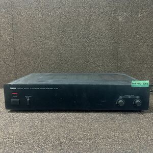 MYM5-666 激安 YAMAHA NATURAL SOUND 2/4 CHANNEL POWER AMPLIFIER M-35 パワーアンプ 通電OK 中古現状品 ※3回再出品で処分