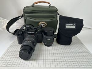 PENTAX フィルムカメラ ペンタックス レンズ カメラ 一眼レフ ボディ レトロ 動作未確認 カメラバッグ付きセット I-608