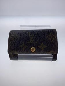 LOUIS VUITTON◆ミュルティクレ6_モノグラム_BRW/PVC/BRW/レディース