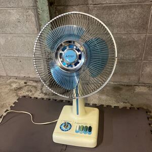 扇風機 昭和レトロ 当時物 アンティーク 三菱電機 レトロ扇風機 レトロ F30-JV 動作品