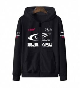 SUBARU STI フード付き スウェット パーカー S〜4XL/カラー選択可