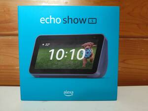 【新品未開封品】Echo Show 5 (エコーショー5) 第2世代 - スマートディスプレイ with Alexa、2メガピクセルカメラ付き、ディープシーブルー