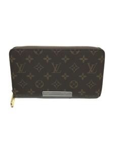 LOUIS VUITTON◆ジッピー・オーガナイザー_モノグラム_GRY/PVC/GRY/メンズ