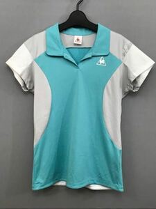 ルコック le coq sportif ルコックスポルティフ ゴルフウェアー レディース 半袖シャツ Lサイズ