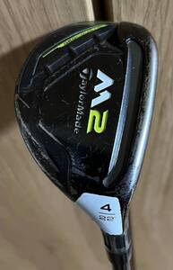 【中古】テーラーメイド M2 4U ユーティリティー FLEX フレックス S TM5-217 TaylorMade