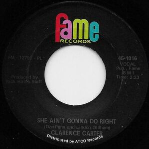 米7 Clarence Carter She Aint Gonna Do Right 451016,FM12795PL Fame (3) /00080