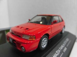 k 1/43 SAPI サピ マツダ ファミリア GT-R 赤 BG8Z * MAZDA 3 * 7代目 BG型