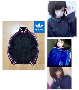 早い者勝ち 送料230円 アディダス adidas ジャージ トレフォイル オリジナルス ベッケンバウアー ATP トラックジャケット ロゴ M