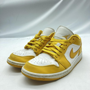 【中古】NIKE AIR JORDAN 1LOW White Pollen 26.5cm 553558-171 ナイキ[240019475112]