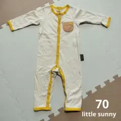 little sunny ロンパース 70サイズ ・イエロー