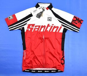 送料無料4★Santini★サンティーニ ZEST ジャージ size:M レッド