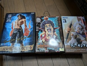 ワンピース ONE PIECE フィギュア ルフィ ギア5 ポートガス・D・エース イワンコフ　ジャンク扱い 中袋未開封