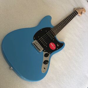 HI1337　Squier by Fender MUSTANG /スクワイヤー フェンダー ムスタング マスタング ショートスケール ケース付属　ほぼ未使用　超美品！