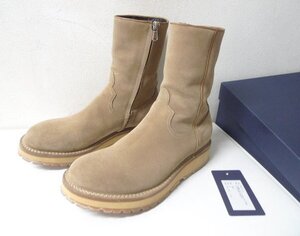 ◆nonnative ノンネイティブ 21AW 美品 40 箱完備 39TH RANCHER ZIP UP BOOTS COW SUEDE by OFFICINE CREATIVE ブーツ サイズ40