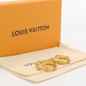 中古良品ルイヴィトンLOUIS VUITTON ブックルドレイユ フープピアス ナノグラム スウィートドリームPM M69654 VA0230 ランク：A us-2