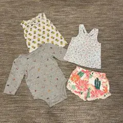 4枚セット　ロンパース　ショートパンツ　タンクトップ