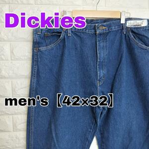 B162【Dickies】デニムジーンズ【メンズ42×32】