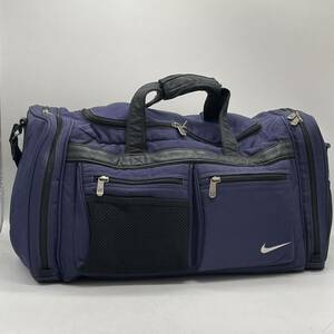 ⑫BN3919● NIKE ナイキ ボストンバッグ トレーニング ダッフルバッグ ネイビー スポーツ