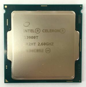 Intel CPU Celeron G3900T ×1枚 SR2HT 2.60GHz 2コア ソケット LGA1151 デスクトップ用 動作確認済【中古品】【送料無料】