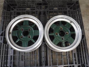 MCMC【C782】TOYO Z WHEEL 14×6J ＋18 4H PCD114.3 HB69 2本 ☆岡山☆