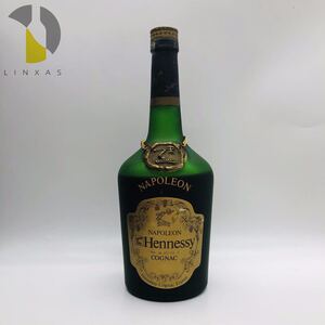 1円〜【未開栓】Hennessy NAPOLEON ヘネシー ナポレオン 700ml 40％ 金キャップ ブランデー コニャック オールドボトル ※液漏れ BR13834