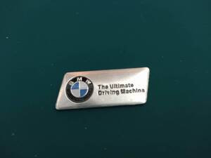 【ゆうパケット送料込】BMW　エンブレムプレート 縦1.8cm×横4.5cm×厚さ2ｍｍ　