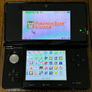 ニンテンドー3DS ポケモンバンク ポケムーバー◇クリアブラック◇