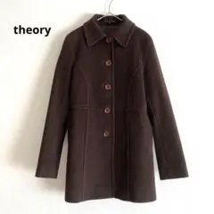 theory セオリー アンゴラ カシミヤ ステンカラーコート サイズ2 M