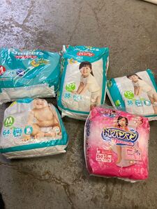 【雑貨】 パンパース トレパンマン サイズ色々 まとめ売り 開封有り おむつ 紙おむつ トレパンマン未開封 その他開封減り有り