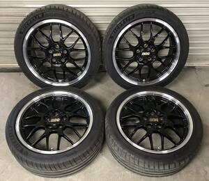 ◆◇BBS RG-R 18インチ ミシュラン パイロットスポーツ4 2020年製 235/40R18 5穴 PCD112 4本セット MICHELIN PILOT SPORT4◇◆