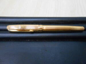 24830 中古品 PARKER パーカー SONNET ソネット 万年筆 ペン先 18K-750 18金 ゴールド ブラック 筆記用具 文房具