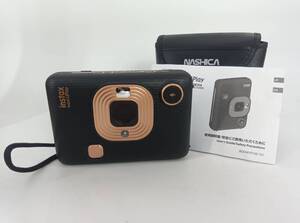 16725-05★美品★FUJIFILM/富士フィルム instax mini LiPlay チェキ インスタントカメラ/スマホプリンター INS MINI HM1★