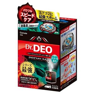 カーメイト 車用 除菌消臭剤 ドクターデオ Dr.DEO プレミアム スチーム 循環タイプ 使い切り 【 メントール 配合】 ミニバン・大型車用