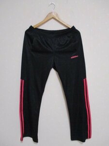 ●　adidas アディダス　 ●　ロングパンツ　■　レディス　Ｌ　黒（10513）