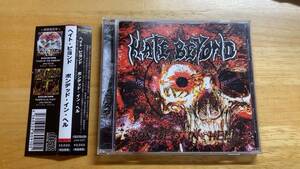 HATE BEYOND BONDED IN HELL CD スラッシュメタル