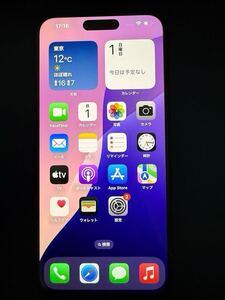 【美品】iPhone15promax 256GB SIMフリー