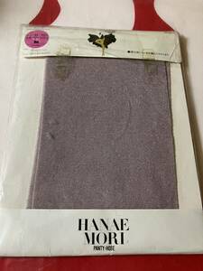 hanae mori panty hose ラメ パウダーピンク パンティストッキング ホース ハナエモリ 光沢