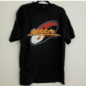 Vintage Dokken World Tour 1995 T-Shirt Rock Metal Giant Tag Black Size XL 海外 即決