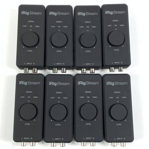 IK MULTIMEDIA iRig Stream オーディオインターフェース まとめ売り 8点セット★動作未確認品