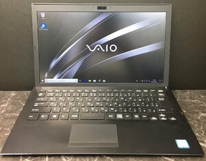 1円～ ■ジャンク SONY VAIO Pro PG / 第8世代 / Core i5 8250U 1.60GHz / メモリ 8GB / SSD 256GB / 13.3型 / OS有り / BIOS起動可