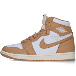 ナイキ NIKE WMNS AIR JORDAN 1 RETRO HI OG FN6622-201 サイズ:27cm エアジョーダン1プラリネスニーカー 中古 HJ12