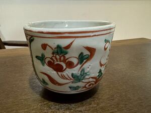 鈴木古美術　旧蔵唐物　明時代　色絵香炉　時代骨董品文房具　中国美術品