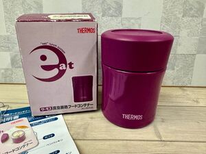 未使用　保管品　サーモス　THERMOS　真空断熱フードコンテナー　スープジャー　JBJ-300　（1009