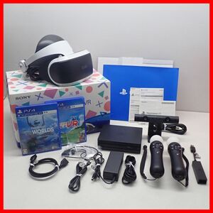 動作品 PS4/PS5 PSVR プレイステーションVR Special Offer PS Camera アダプター同梱 + モーションコントローラー 等 まとめてセット【20