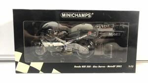 ミニチャンプス 1/12 Honda NSR500 Team HONDA PONS Alex Barros MotoGP 2002（122 026104）美中古品